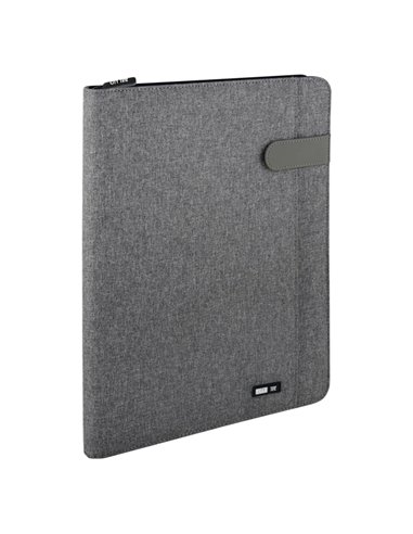 Portablocco Flap tessuto tecnico f.to A4 grigio City Time 61918 City Time BORSE-CARTELLE-VALIGIE