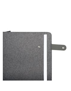 Portablocco Flap tessuto tecnico f.to A4 grigio City Time 61918 City Time BORSE-CARTELLE-VALIGIE 2