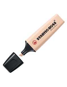 Astuccio 4 evidenziatori Stabilo Boss NatureColors (tE'/sabbia/cenere/nero) 70/4-2-5 2