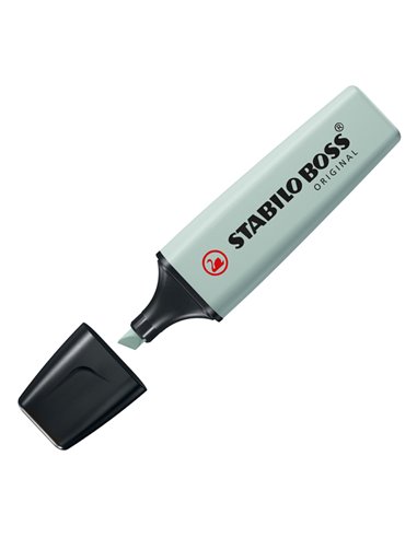 Astuccio 4 evidenziatori Stabilo Boss NatureColors (tE'/sabbia/cenere/nero) 70/4-2-5