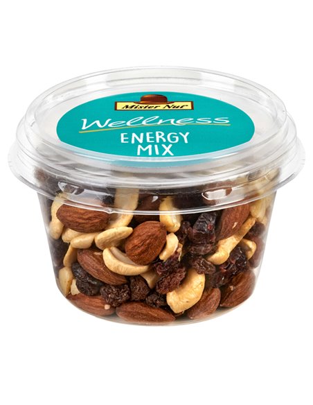 Mix frutta secca e disidratata Energy mix bicchiere 125g Mister Nut 118074000613