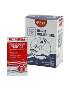 Astuccio 10 bustine gel sterile per ustioni BURNSHIELD 3,5 gr PRE010