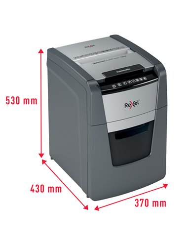 Distruggidocumenti automatico Optimum AutoFeed+ 100M Rexel 2020100MEU REXEL A FRAMMENTI E MICROFRAMMENTI
