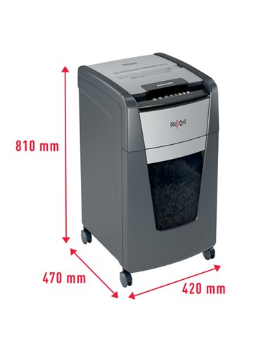 Distruggidocumenti automatico Optimum AutoFeed+ 225M Rexel 2020225MEU REXEL A FRAMMENTI E MICROFRAMMENTI