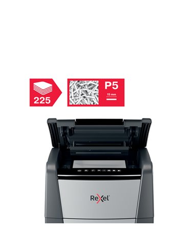 Distruggidocumenti automatico Optimum AutoFeed+ 225M Rexel 2020225MEU REXEL A FRAMMENTI E MICROFRAMMENTI