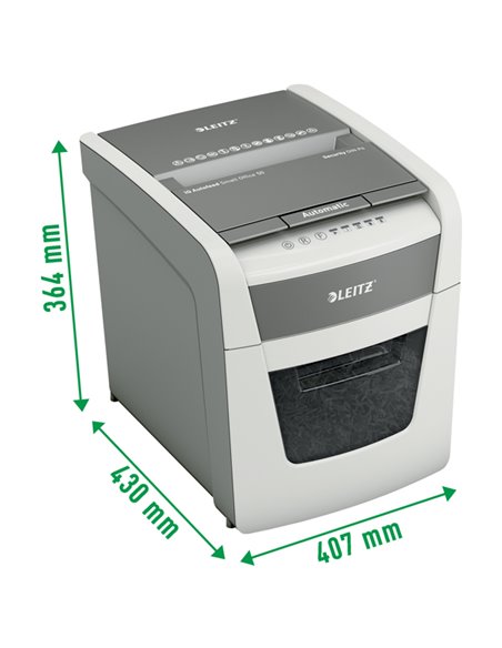 Distruggidocumenti automatico Autofeed 50 P4 Leitz IQ 80350000 LEITZ A FRAMMENTI E MICROFRAMMENTI