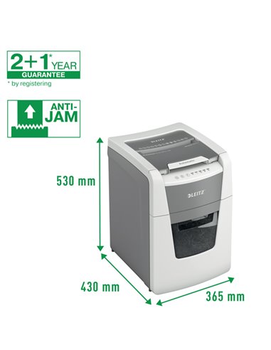 Distruggidocumenti automatico Autofeed 100 P4 Leitz IQ 80110000 LEITZ A FRAMMENTI E MICROFRAMMENTI