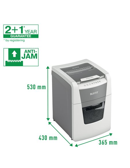 Distruggidocumenti automatico Autofeed 100 P4 Leitz IQ 80110000 LEITZ A FRAMMENTI E MICROFRAMMENTI