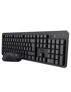 Set tastiera +Mouse Wireless ultrasilenzioso TKM-360-Trust 25355 TRUST TASTIERE E MOUSE