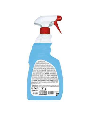 Detergente multiuso antialone Crystal Vetri 750ml Sanitec 1866-S