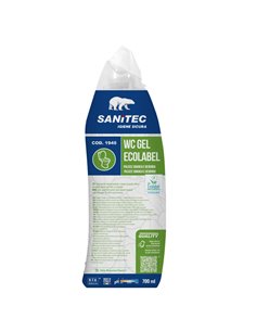 Detergente disincrostante WC Gel Greenpower 700ml Sanitec 1945