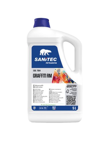 Solvente pulitore Graffiti RM 5L Sanitec 7004