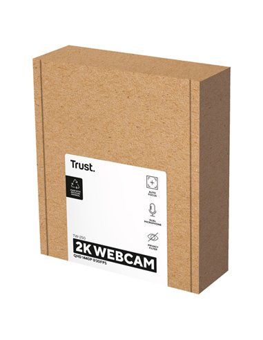 Webcam QHD Taxon -Trust 24733 TRUST WEBCAM