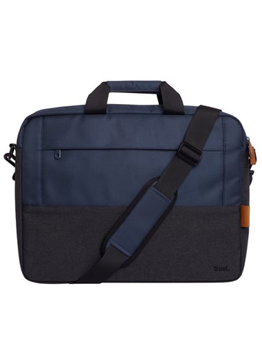 Borsa da trasporto resistente per laptop fino a 16" Blu Lisboa-Trust 24980 TRUST BORSE-ZAINI-TROLLEY