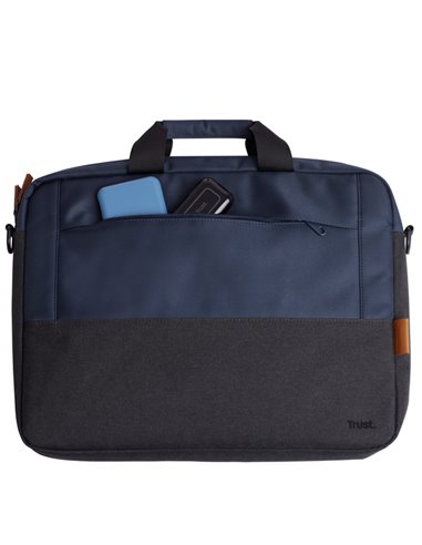 Borsa da trasporto resistente per laptop fino a 16" Blu Lisboa-Trust 24980 TRUST BORSE-ZAINI-TROLLEY