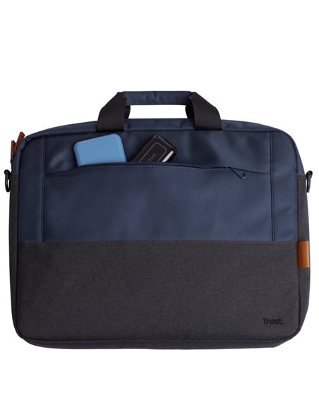Borsa da trasporto resistente per laptop fino a 16" Blu Lisboa-Trust 24980 TRUST BORSE-ZAINI-TROLLEY