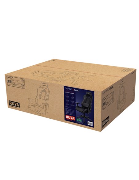 Sedia da Gaming Nero GXT714 Ruya-Trust 24908
