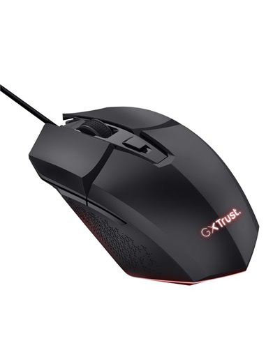 Mouse Gaming illuminato Nero GXT 109 FRLOX-Trust 25036