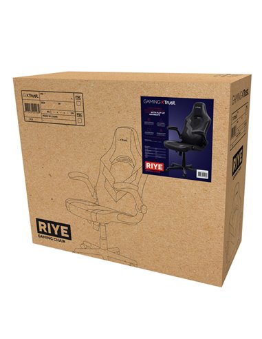 Sedia Gaming GX703 Nero Rye-Trust 25128