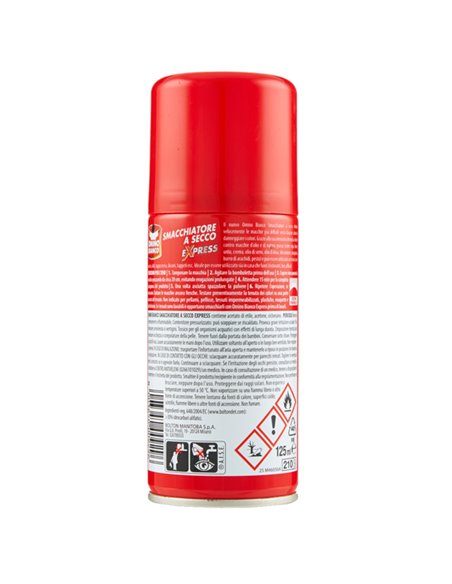 Smacchiatore spray a secco 125ml Omino Bianco 05-0739 OMINO BIANCO LAVANDERIA