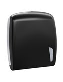 Dispenser carta asciugamani Skin nero piegati a C e Z 450 fogli Mar Plast A90123BM