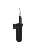 Portascopino da parete per bagno Skin Carbon Mar Plast A92923BM