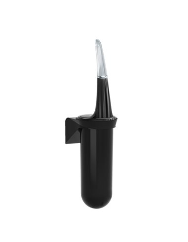 Portascopino da parete per bagno Skin Carbon Mar Plast A92923BM