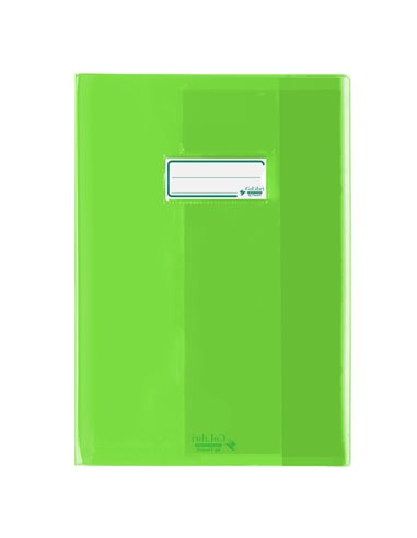 Coprimaxi eco-polietilene trasparente 180my f.to A4 verde ColibrI' by Favorit 400183496 FAVORIT COPRILIBRO-COPRIMAXI
