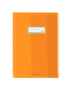 Coprimaxi eco-polietilene trasparente 180my f.to A4 arancio ColibrI' by Favorit 400183540 FAVORIT COPRILIBRO-COPRIMAXI