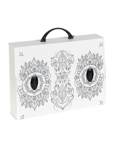Valigetta polionda Smart 27x37,5cm dorso 8cm fantasie assortite Favorit 400183889