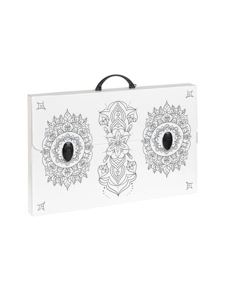 Valigetta polionda Smart 36,5x56,5cm dorso 5,5cm fantasie assortite Favorit 400183886