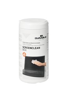 Salviettine per pulizia schermi SCREENCLEAN box 100pz- Durable 5736-02 DURABLE SALVIETTE-KIT PER PULIZIA E ARIA 2