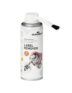 Detergente per rimozione Etichette LABEL REMOVER 200ml- Durable 5867-00 DURABLE SALVIETTE-KIT PER PULIZIA E ARIA