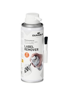 Detergente per rimozione Etichette LABEL REMOVER 200ml- Durable 5867-00 DURABLE SALVIETTE-KIT PER PULIZIA E ARIA 2