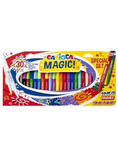 Astuccio 30 pennarelli Magic Markers colori assortiti CARIOCA 43183 CARIOCA PENNARELLI