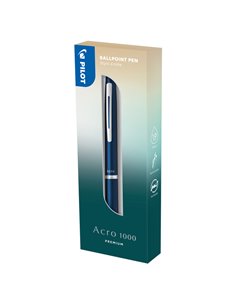 Penna a sfera scatto Acro 1000 1,0mm fusto blu scuro PILOT 011251 PILOT SFERE E MULTIFUNZIONE 2