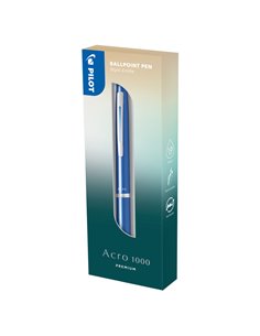 Penna a sfera scatto Acro 1000 1,0mm fusto azzurro PILOT 011252 2