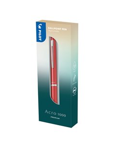Penna a sfera scatto Acro 1000 1,0mm fusto corallo PILOT 011254 PILOT SFERE E MULTIFUNZIONE 2