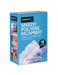 10 ricambi Piumino speedy polvere Perfetto 12842