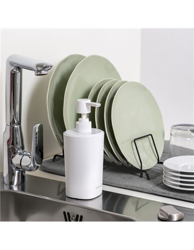 Dispenser sapone liquido Pronto Bagno 450ml bianco Perfetto 12514