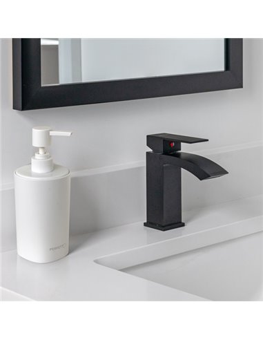 Dispenser sapone liquido Pronto Bagno 450ml bianco Perfetto 12514