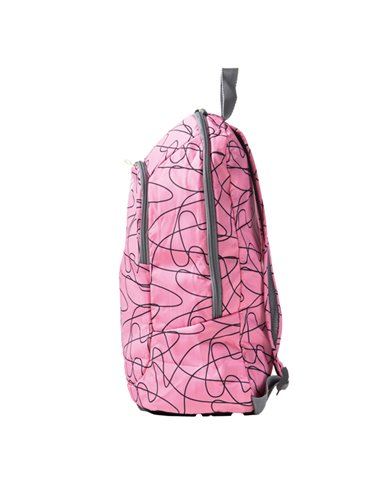 Zaino Ready in tela dim. 28x44x15cm fantasie assortite InTempo 9237RDPK1