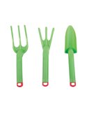 Set 3 attrezzi da giardinaggio bambino Cwr BJ297