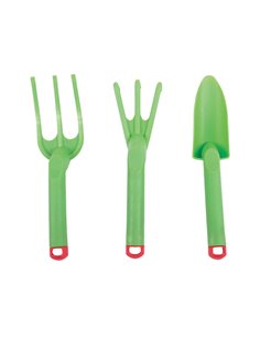 Set 3 attrezzi da giardinaggio bambino Cwr BJ297 CWR ACCESSORI DIDATTICI E LAVORI MANUALI