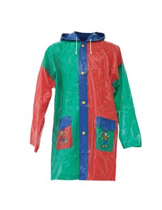 Impermeabile bambino in PVC multicolor taglia 6-8 anni 5063 Verdemax ATTREZZI E ACCESSORI
