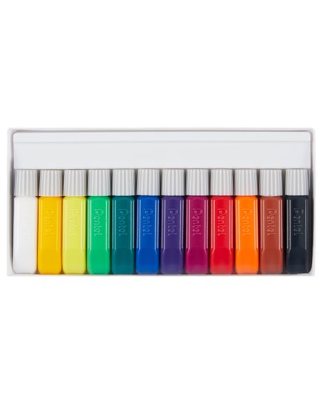 Set 12 colori base per tessuto Fabric Fun Pentel FFPC1-12 PENTEL TEMPERE