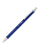 Roller EnerGel Metal Slim punta 0.7mm fusto blu Pentel BL447C-A