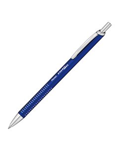 Roller EnerGel Metal Slim punta 0.7mm fusto blu Pentel BL447C-A