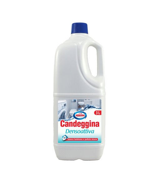 Candeggina densoattiva tanica 3L Amacasa 100304001639 AMACASA DETERGENTI-DETERSIVI PER PULIZIA