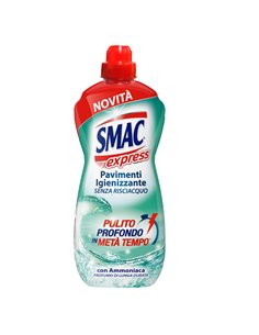 Smac Express pavimenti igienizzante c/ammoniaca 1L M74678 SMAC DETERGENTI-DETERSIVI PER PULIZIA